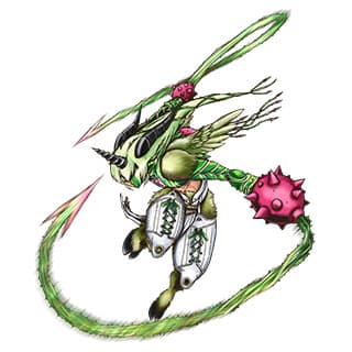 Aegiochusmon(Green) portrait