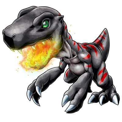 Agumon (Black) (X-Antibody) portrait