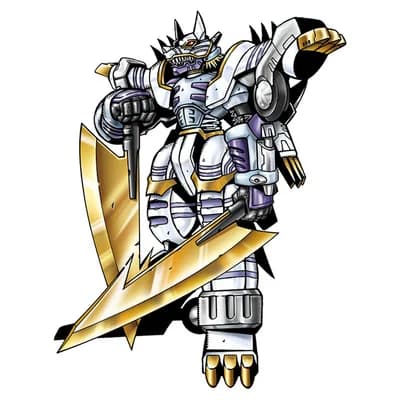 Ancient Garurumon portrait