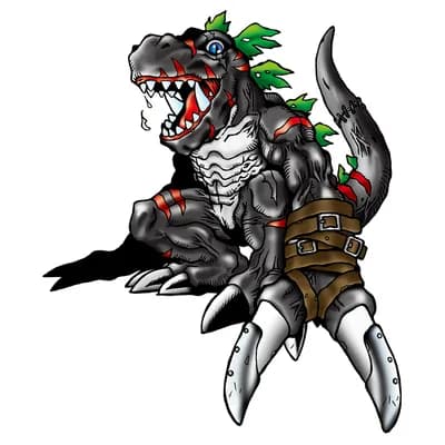 Dark Tyranomon portrait