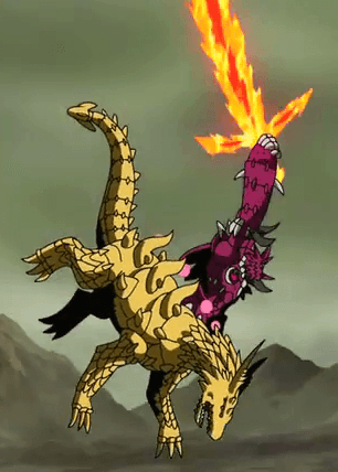 Dorbickmon Darkness Mode (Flare Lizamon) portrait