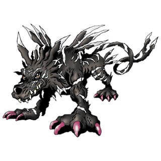 Garurumon (Black) portrait