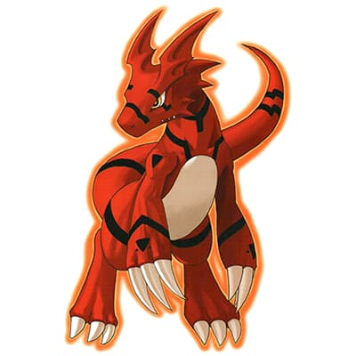 Guilmon (X-Antibody) portrait