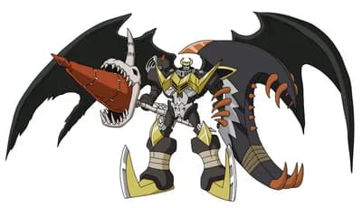 Super Dark Knightmon portrait