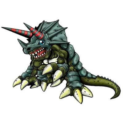 Triceramon portrait