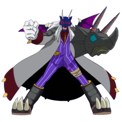 Xros Up Astamon (Triceramon) portrait